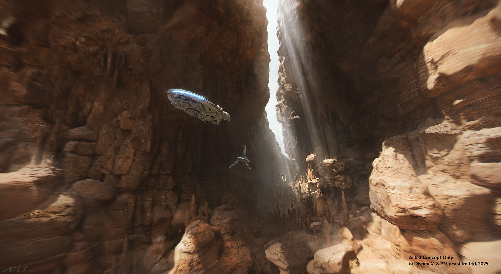 Updates coming to Millennium Falcon: Smugglers Run at Disneyland Resort and Walt Disney World Resort