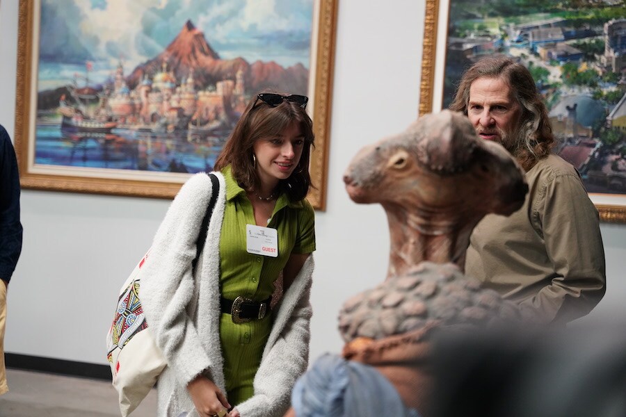 Make-A-Wish kid Bella at Walt Disney Imagineering