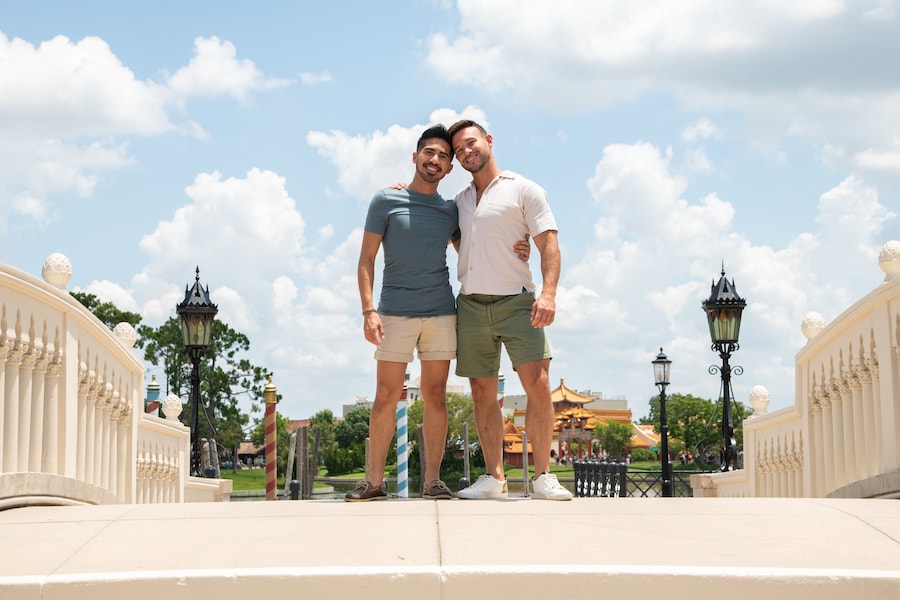 Guests enjoying Disney PhotoPass Capture Your Moment