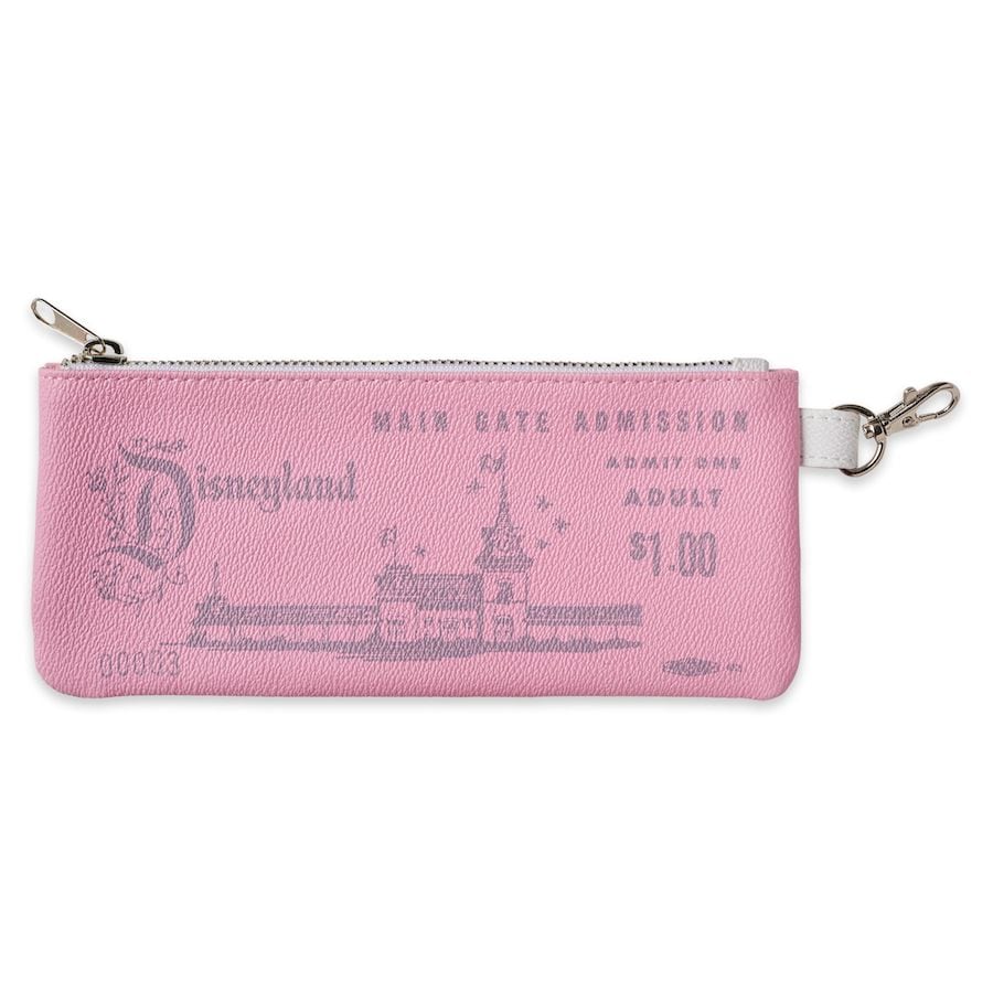 Disneyland Main Gate Admission Ticket Coin Purse.