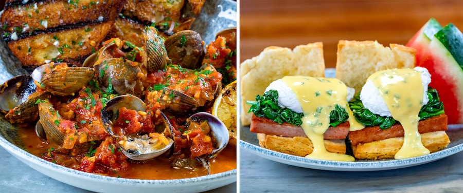 New food at Lamplight Lounge for Disney100 at Disneyland Resort