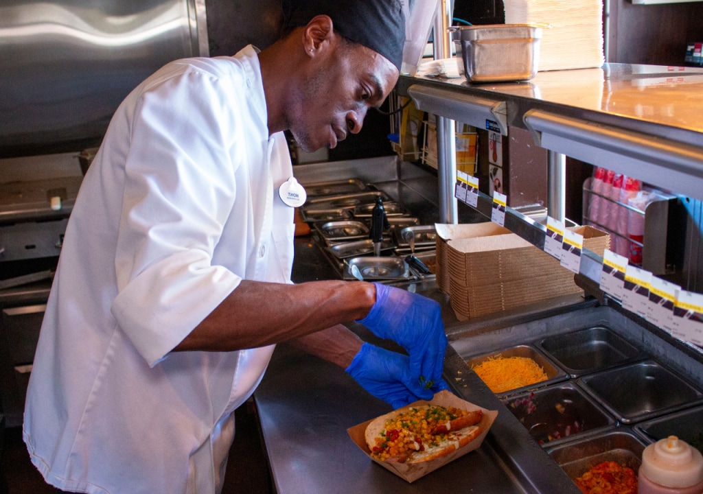 Cast Member chef cooking