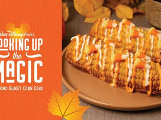 Cooking Up the Magic: Recipe for Almond Sweet Corn Cake, a Fun Halloween Treat at Magic Kingdom Park