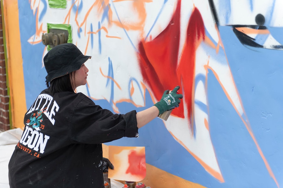 Artist Thao French at Disney Springs Art Walk: A Canvas of Expression