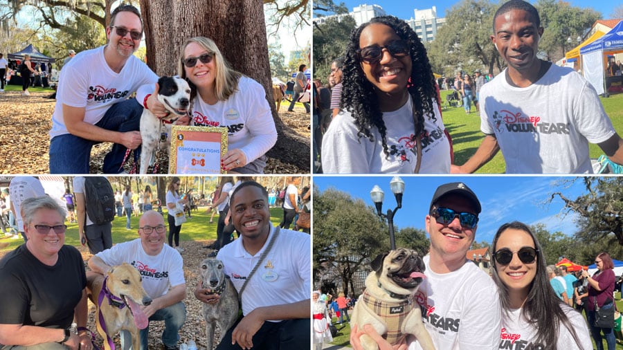 Disney VoluntEARS at Lake Eola