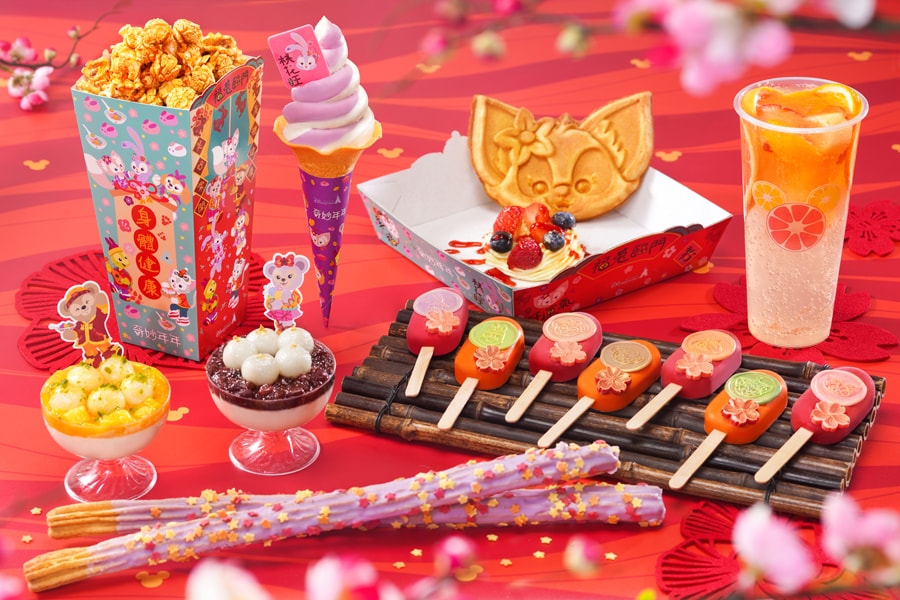 Dessert offerings in Hong Kong Disneyland Resort