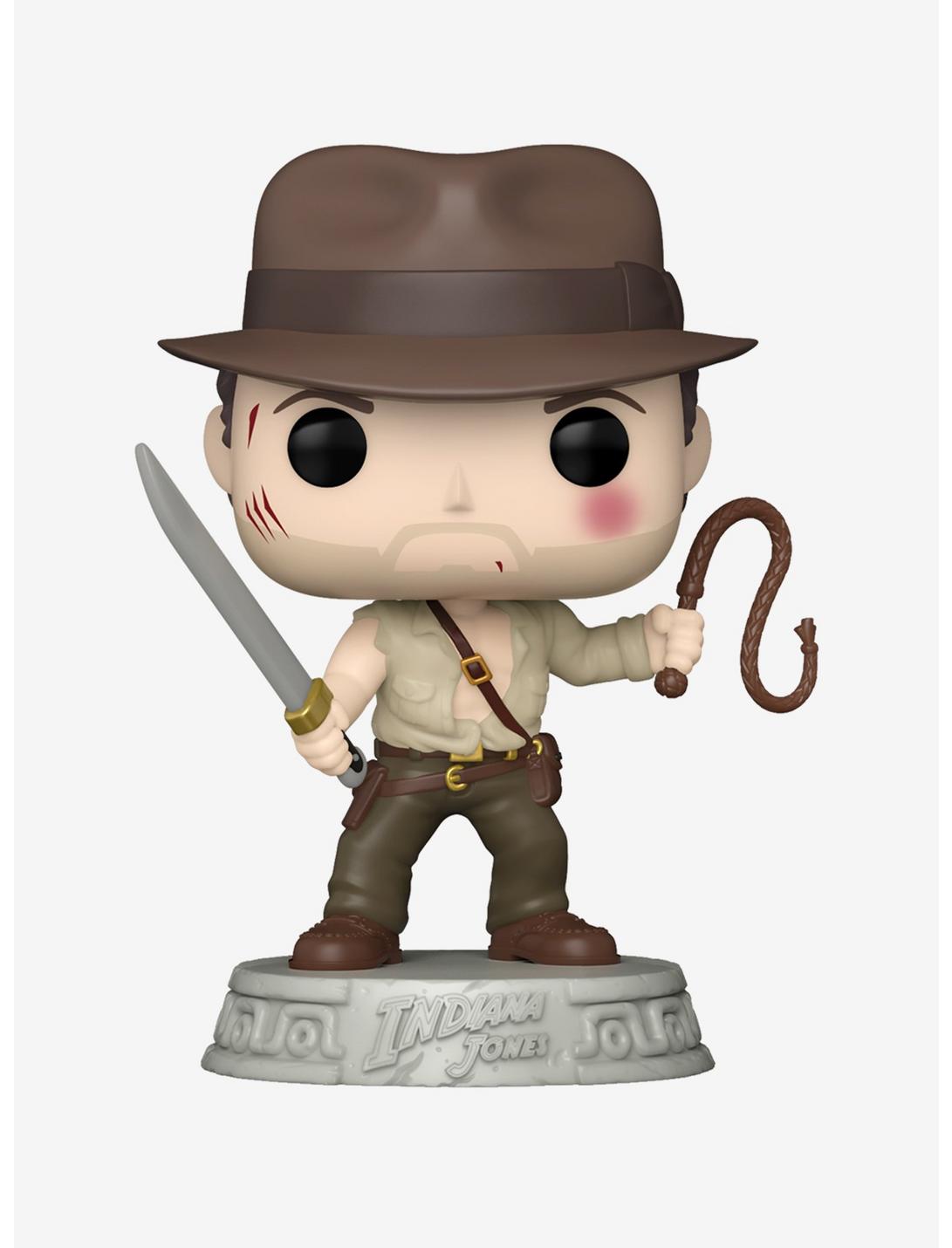 Funko Indiana Jones Pop! (With Whip & Sword) Vinyl Bobble-Head Figure Hot Topic Exclusive, , hi-res