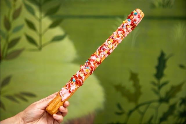 Sakura Flavored Chocolate Churro