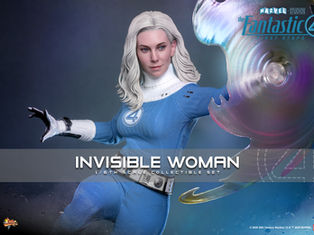 Previews of the new The Fantastic Four: First Steps - 1/6th scale Invisible Woman Collectible Figure by Hot Toys!