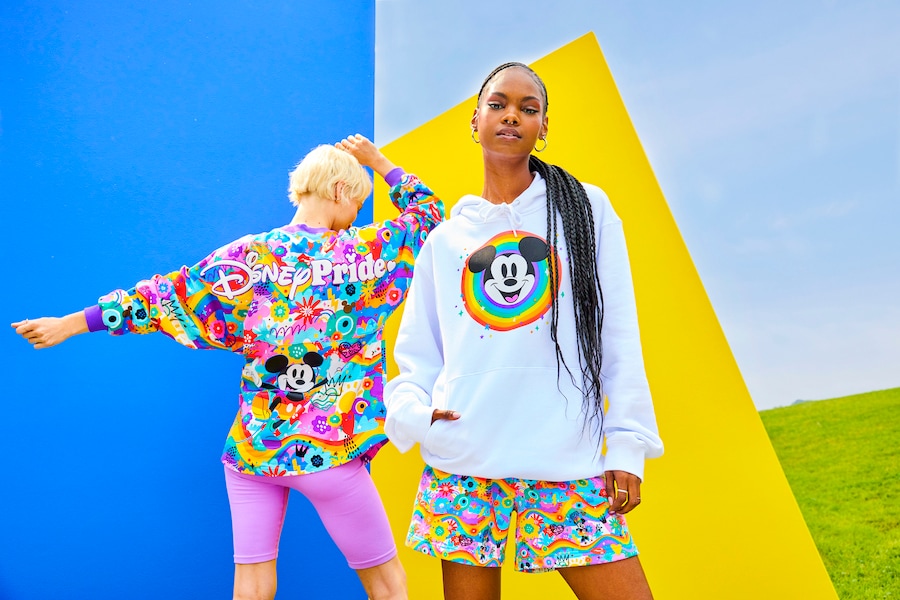 Mickey Mouse Spirit Jersey for Adults – Disney Pride Collection and Mickey Mouse Pullover Hoodie for Adults – Disney Pride Collection