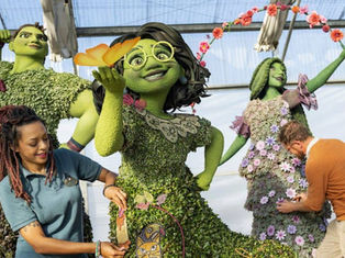 Innovative Topiaries, Merchandise Spring to Life at the EPCOT International Flower & Garden Festival