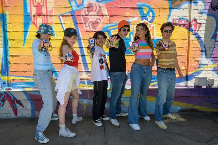 Stars of Hulu’s ‘Love, Victor’ Visit Disneyland Resort