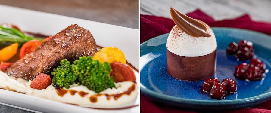 Red Wine-braised Beef Short Rib and Black Forest Cake