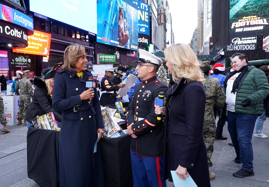VoluntEARS for the Disney Ultimate Toy Drive on Good Morning America