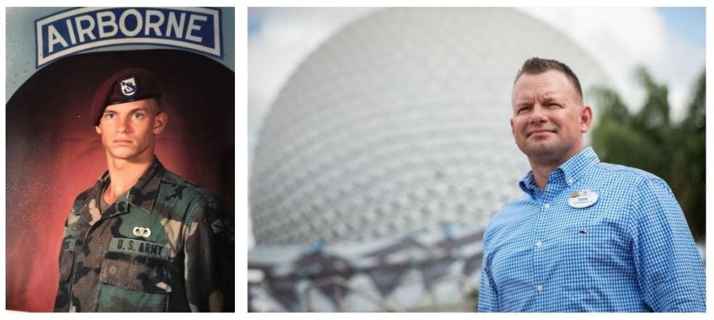 Disney Cast Member and U.S. Army Veteran Dan Grundvig