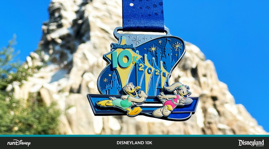 runDisney 2024 Disneyland Half Marathon Weekend 10k Medal Reveal