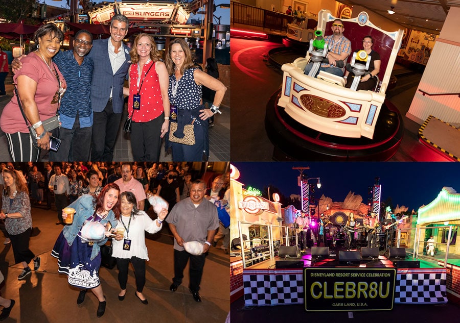 Service celebration honorees enjoy treats, beverages, attractions and entertainment