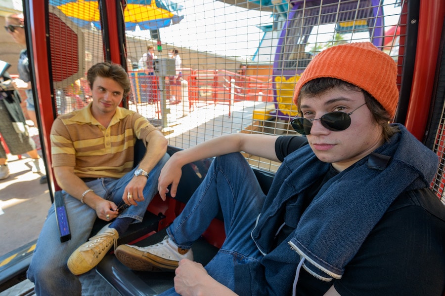 Stars of Hulu’s ‘Love, Victor’ Visit Disneyland Resort