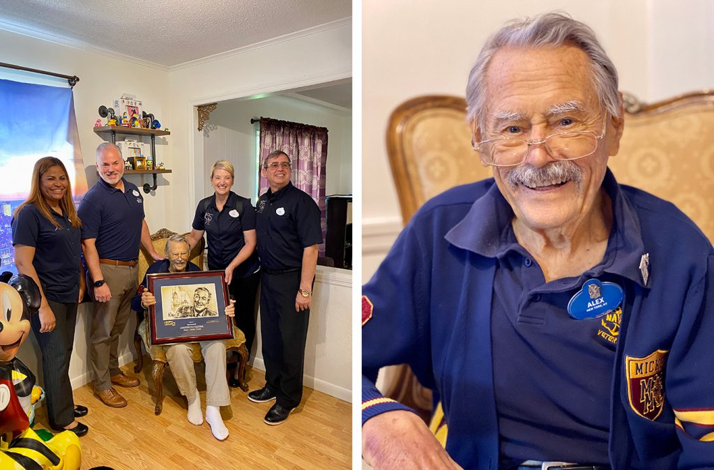 Alex receives the Legacy Award