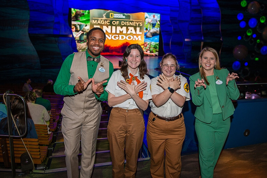Wilderness Explorers smile with Ambassadors