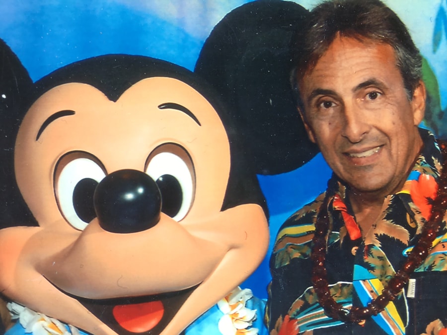 Taki with Mickey Mouse