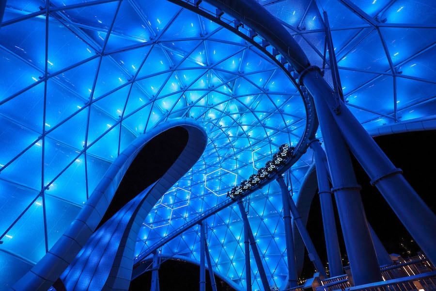 TRON Lightcycle / Run Canopy at Magic Kingdom Park