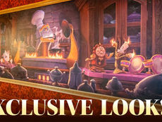 New Artwork Revealed for Royal Banquet at Disneyland Hotel in Paris!