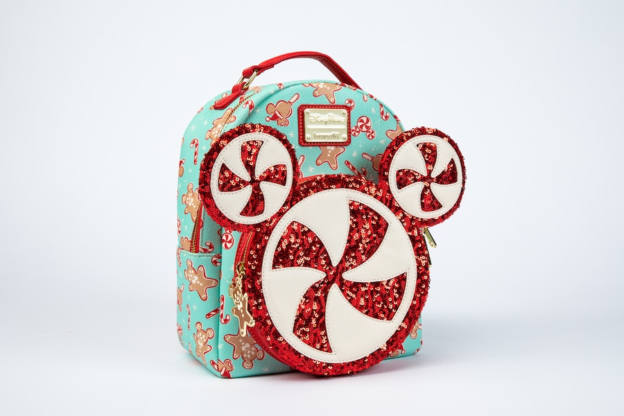 Mickey Mouse Vintage Christmas Loungefly Mini Backpack