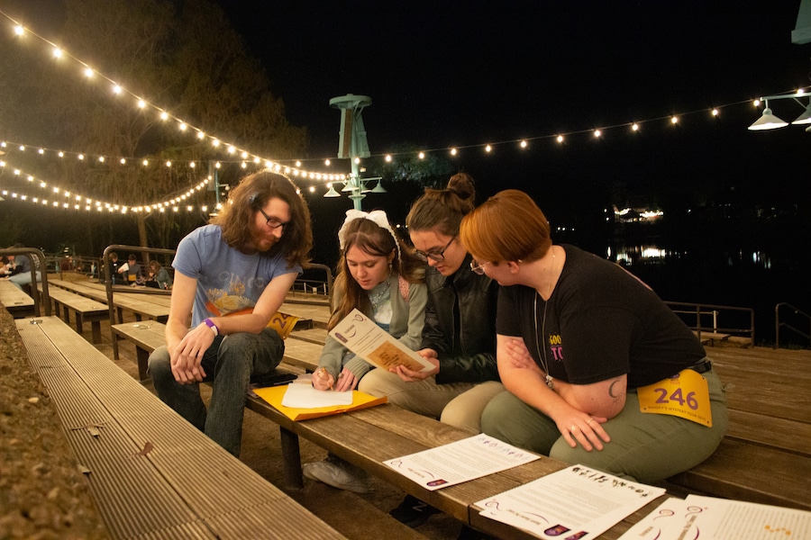 Cast Member team puts together clues for Goofy's Mystery Tour