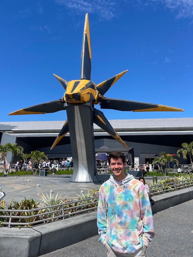 Matt Cornett at Guardians of the Galaxy: Cosmic Rewind