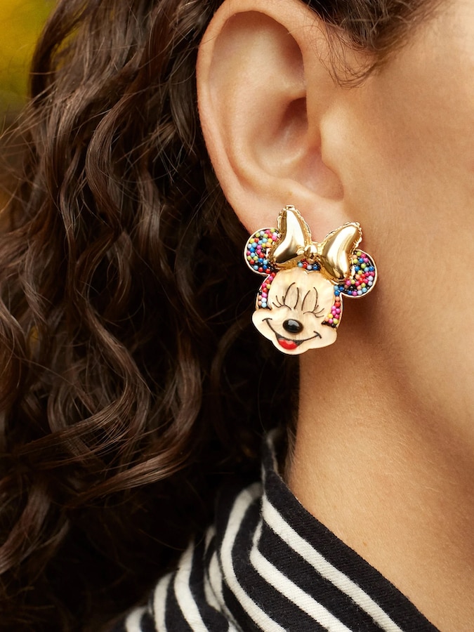 Bday Minnie Mouse Disney Earrings