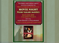 MOVIE NIGHT JULY 11TH 6PM