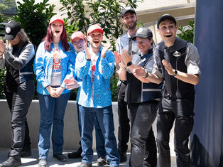 ‘Captain Marvel’ Star Brie Larson Surprises Avengers Campus Paris Personnel