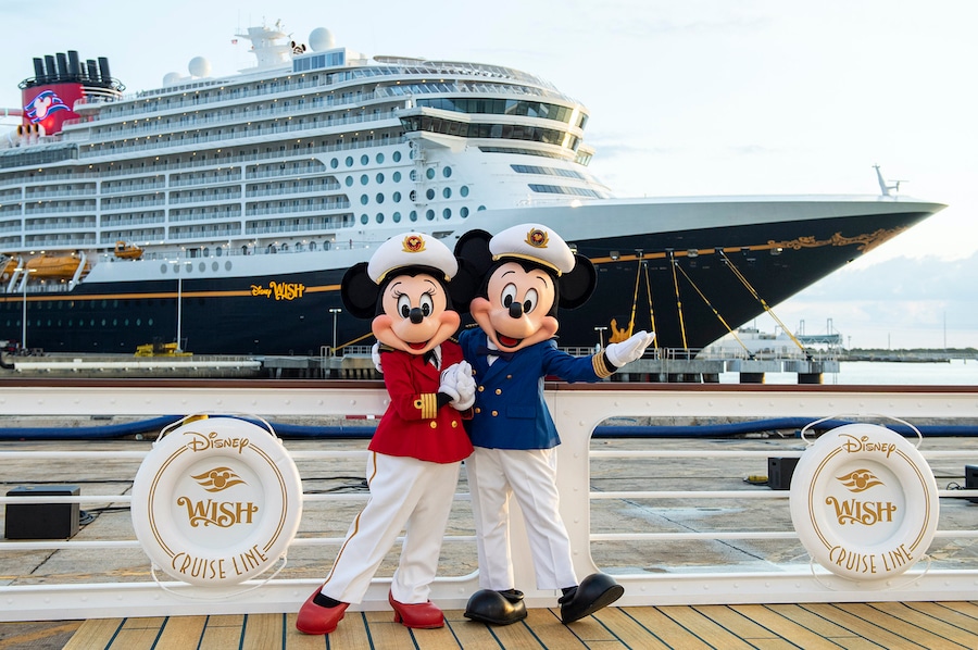 Disney Wish Arrives in Port Canaveral