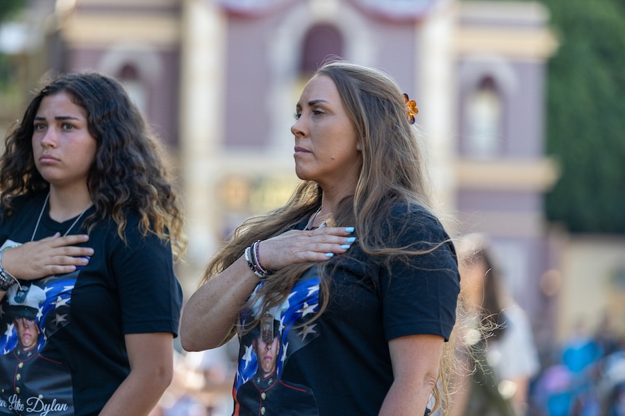 Cpl. Merola’s mother, Cheryl Rex