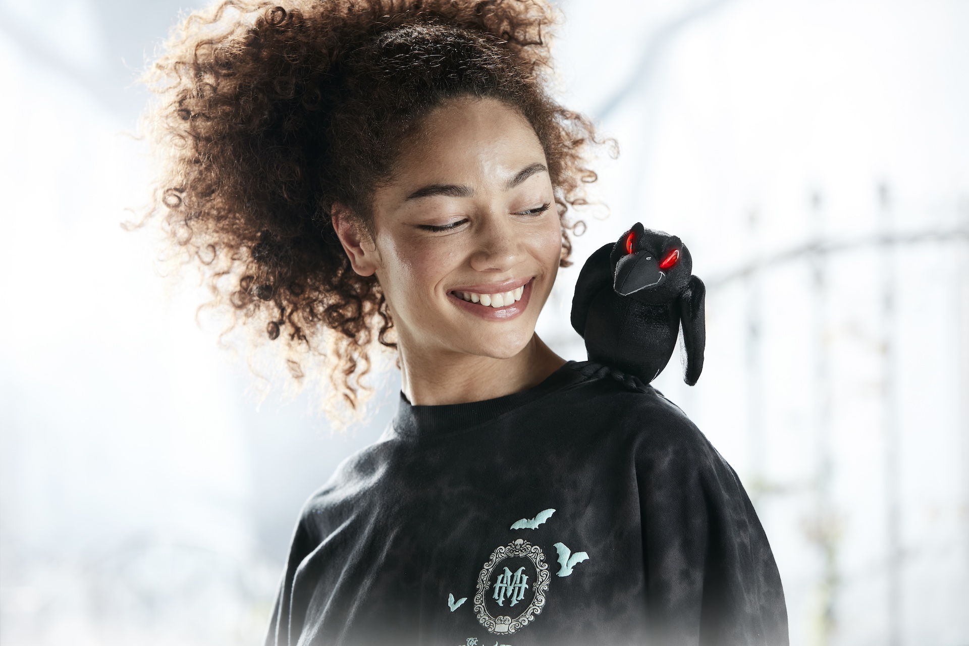 Haunted Mansion 55th anniversary collection: Raven Shoulder Plush