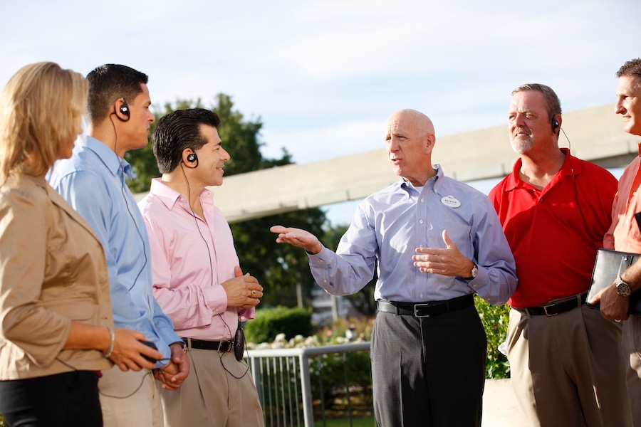 Disney Institute educators and attendees