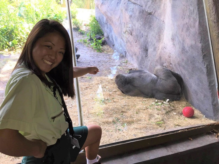 Micki Yasuda, a mechanical engineer at Disney’s Animal Kingdom