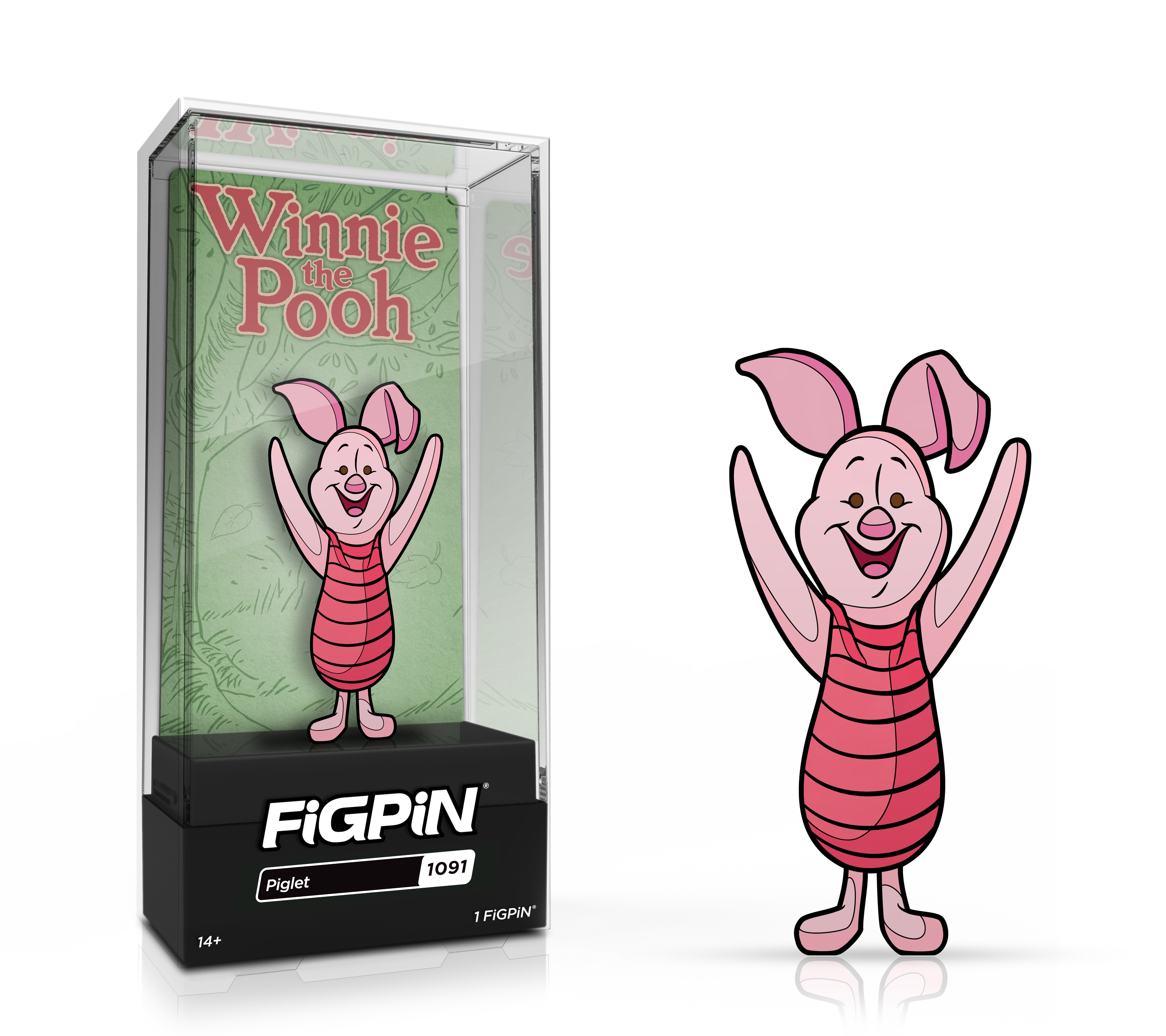 FiGPiN - Disney’s Winnie the Pooh- Piglet (1091) FiGPiN Common