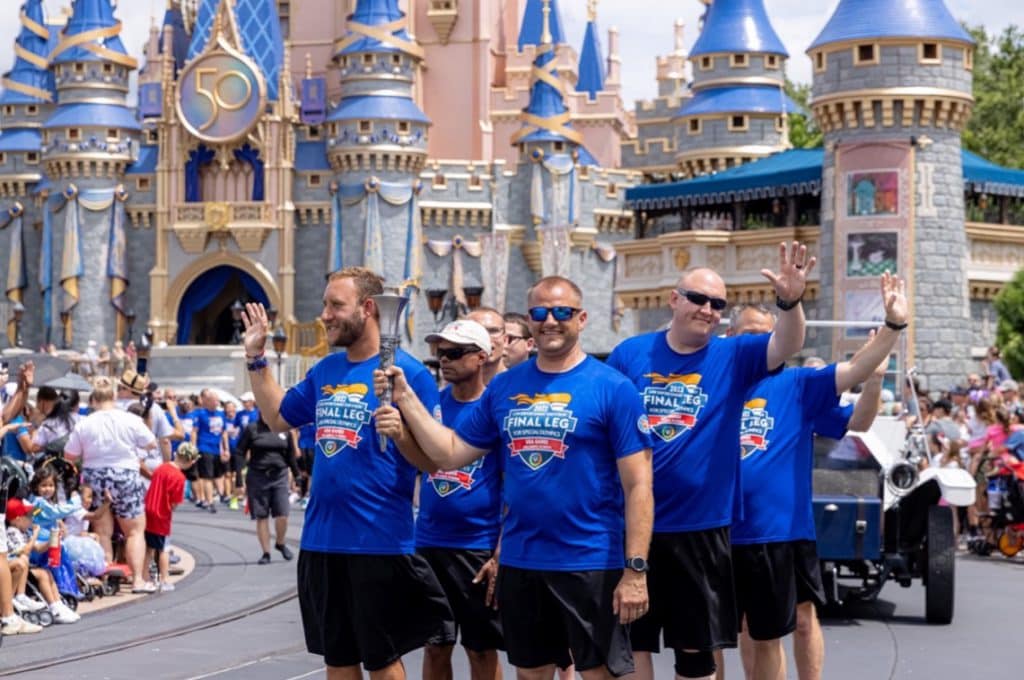 Disney World Welcomes Special Olympics Athletes with Glittering Parade