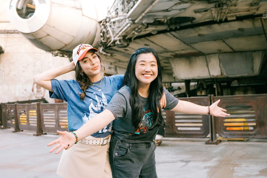 Freeform Stars Mariel Molino and Sherry Cola at Walt Disney World Resort