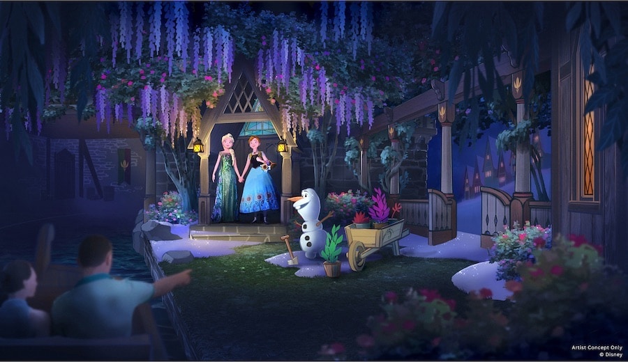 Rendering of Frozen Ever After coming to World of Frozen