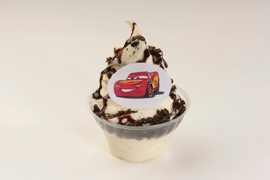 Lighting McQueen Gravel Road Sundae