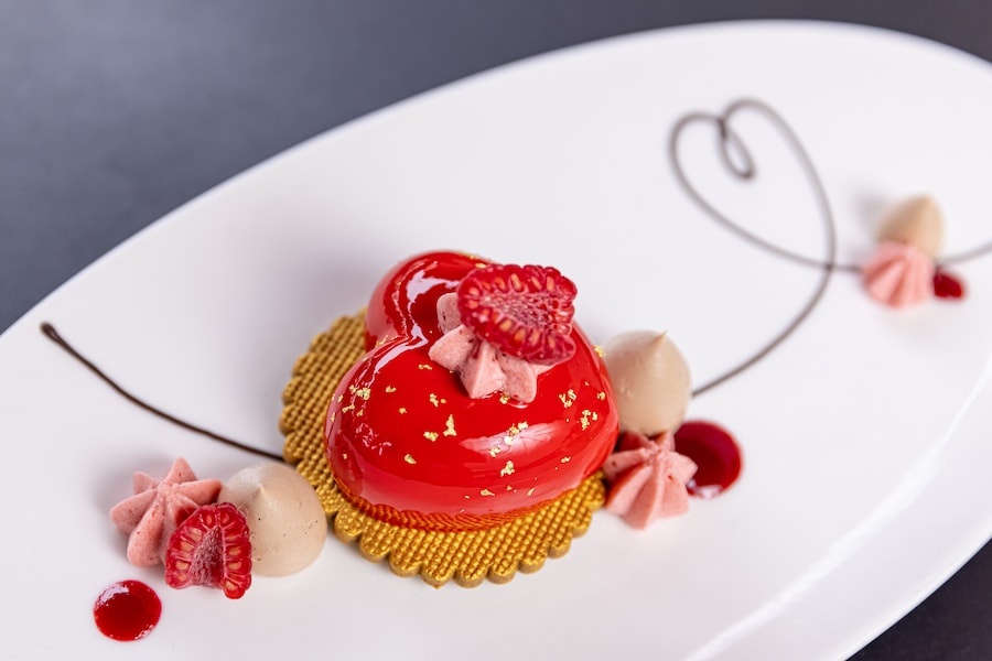 Red Velvet White Chocolate Mousse from The Hollywood Brown Derby