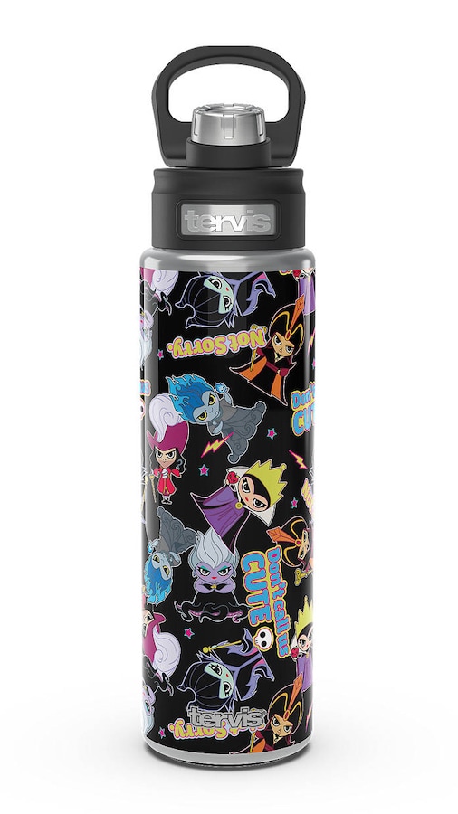 Collage of Disney Villain merchandise for Halloween 2023