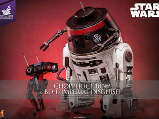 Droid Duo in Disguise: Hot Toys Unveils Exclusive Chopper & BD-1 Collectible Set!