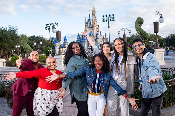 Princeton and fellow Disney Dreamers Academy Alumni