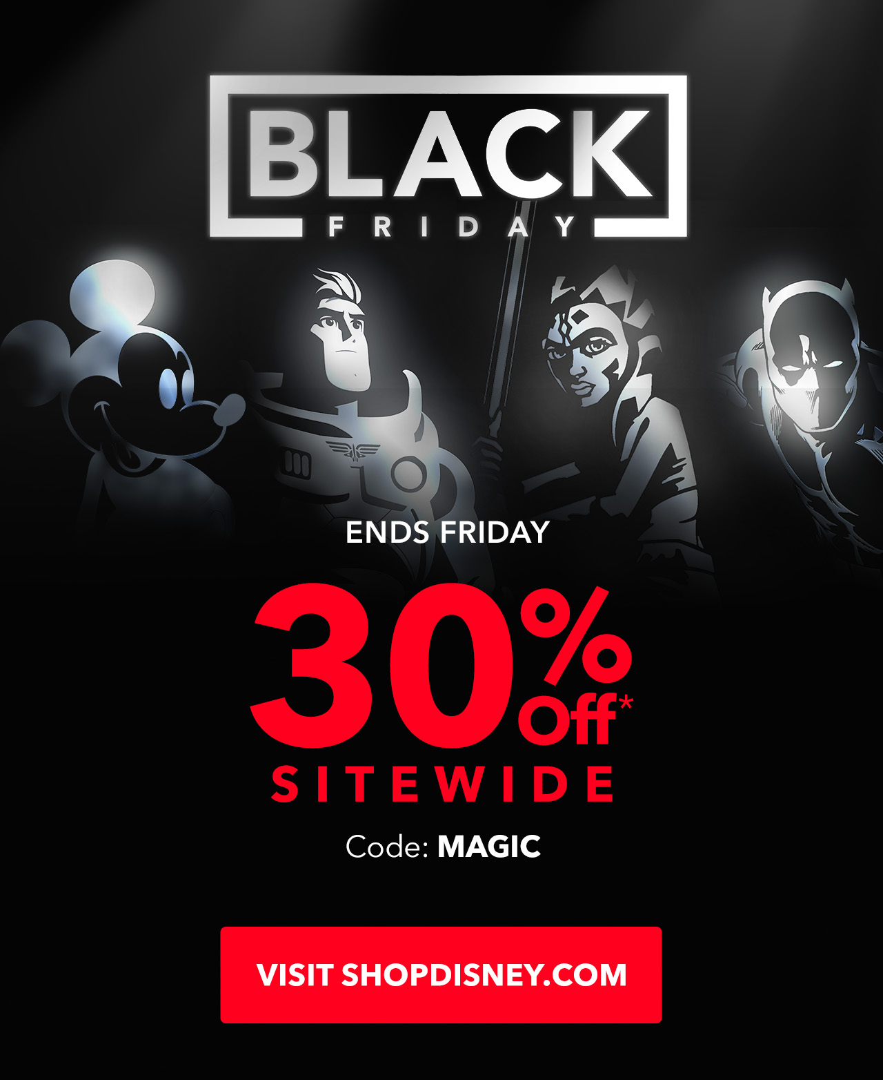 Ends Friday - 30% Off Sitewide - Code: MAGIC | Shop Now