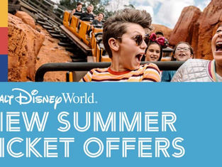 New Summer Ticket Offers Coming to Walt Disney World Resort