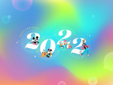Ring In 2022 with New Digital Wallpaper Featuring Favorite Disney Characters